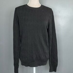 A.P.C. Black Crewneck Sweater